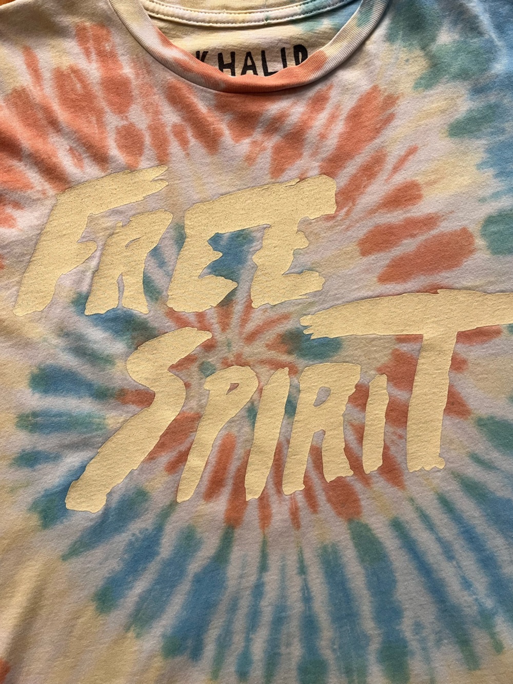 Khalid Free Spirit 2019 Tour Tie-Dye Graphic Tee